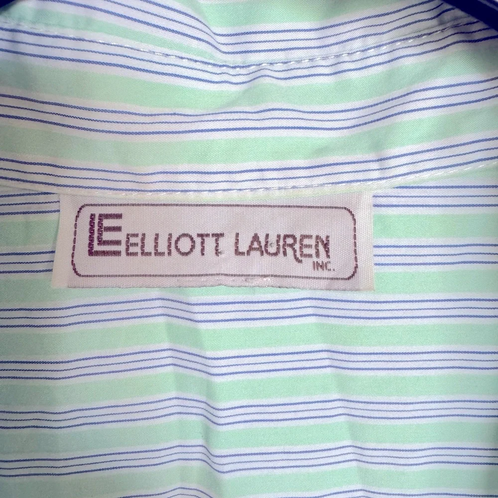 Elliott Lauren Women’s Long Sleeve Button Down Shirt, L🦋
